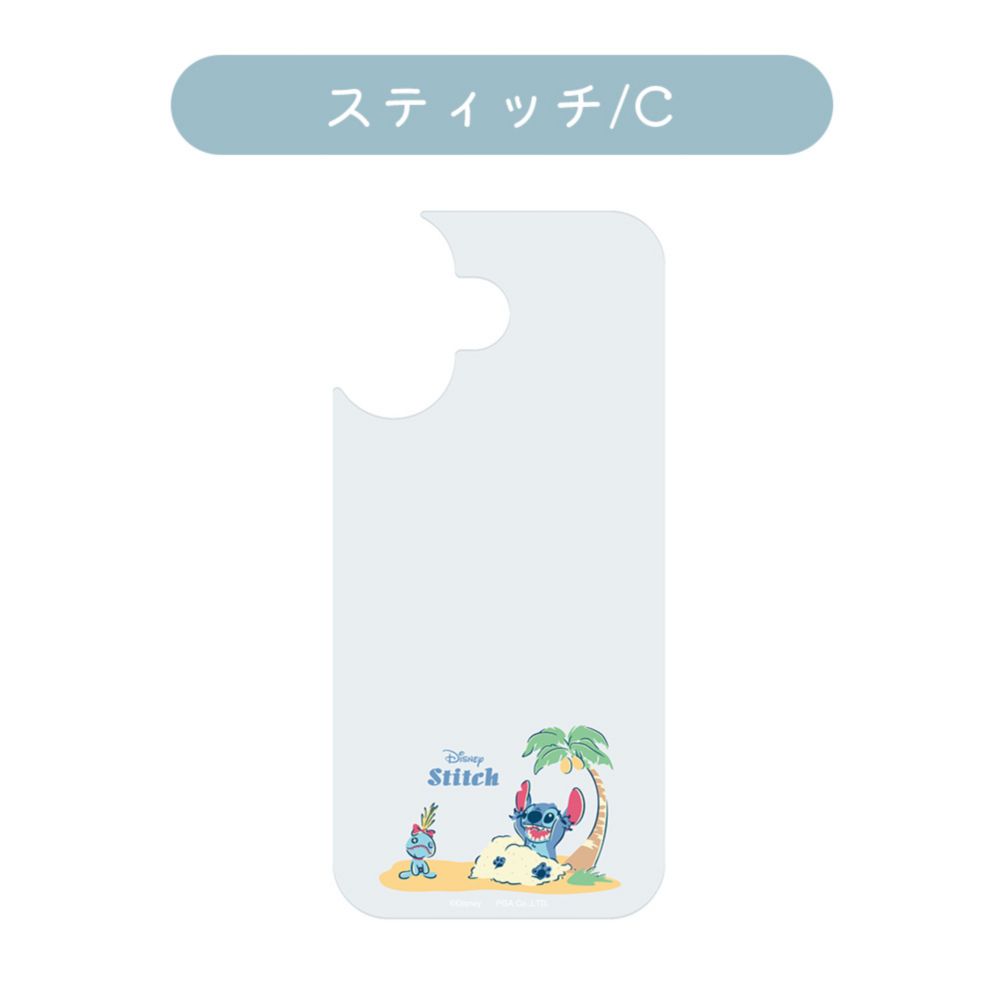 スティッチ iPhone 17クリアケース用 着せ替えシート