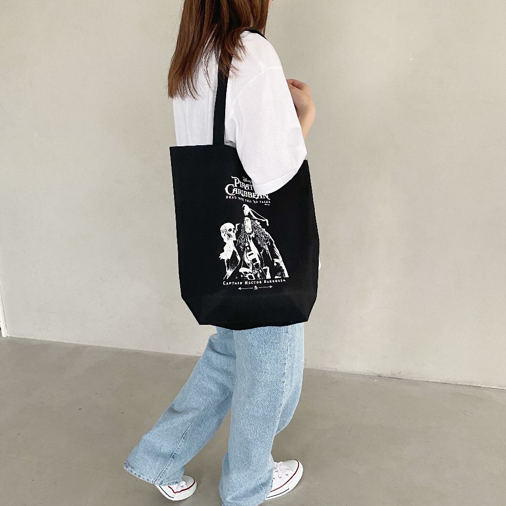 【キャラチョイ】POC/Hector Barbossa/トートバッグ/ブラックCHDYTB2305POC-Barbossa