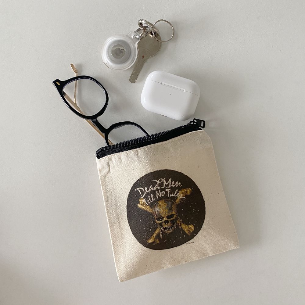 【キャラチョイ】POC/SKULL/ポーチ/ナチュラル/CHDYSPC2305POC-Skull