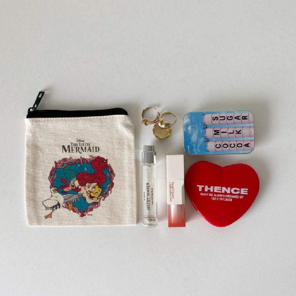 【キャラチョイ】リトル・マーメイド/Little Mermaid/ポーチ/Ariel&Flounder/CHDYPC230609LM-03