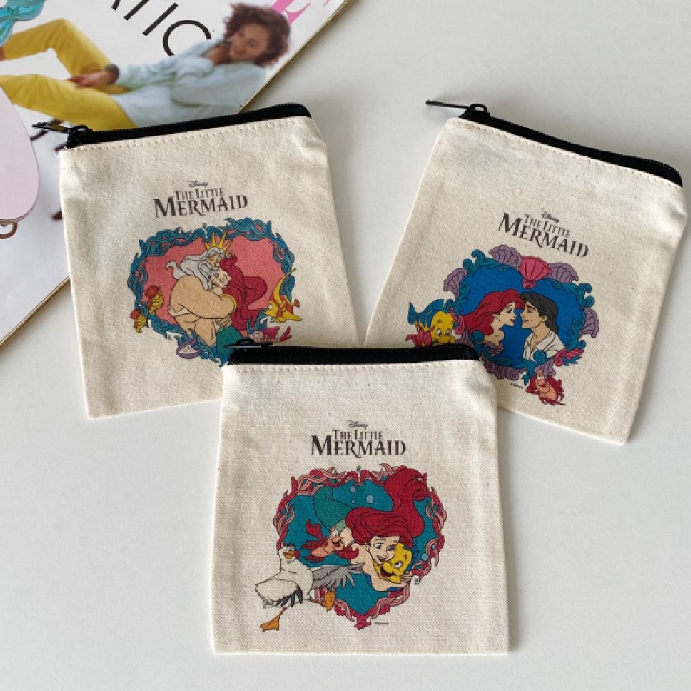 【キャラチョイ】リトル・マーメイド/Little Mermaid/ポーチ/Ariel&KingTriton/CHDYPC230609LM-05