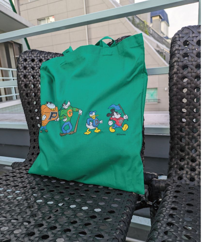 【キャラチョイ】ドナルドダッグ/Comic/トートバッグ/グリーン/CHDYTB2407-03