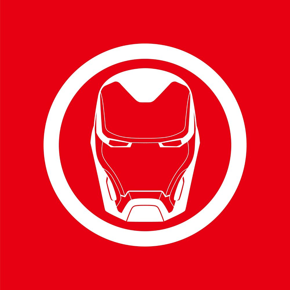 公式 ショップディズニー 布マスク アイアンマン