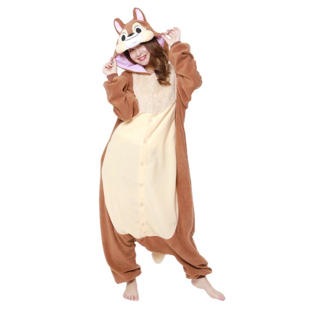 公式 ショップディズニー チップフリース着ぐるみ