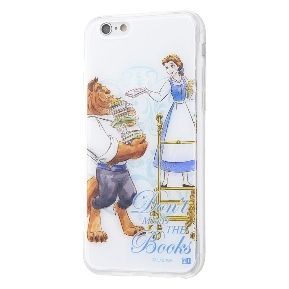 公式 ショップディズニー Iphone 6s 6 ディズニー キャラクター Tpuケース 背面パネル 美女と野獣 ライブラリー 受注生産