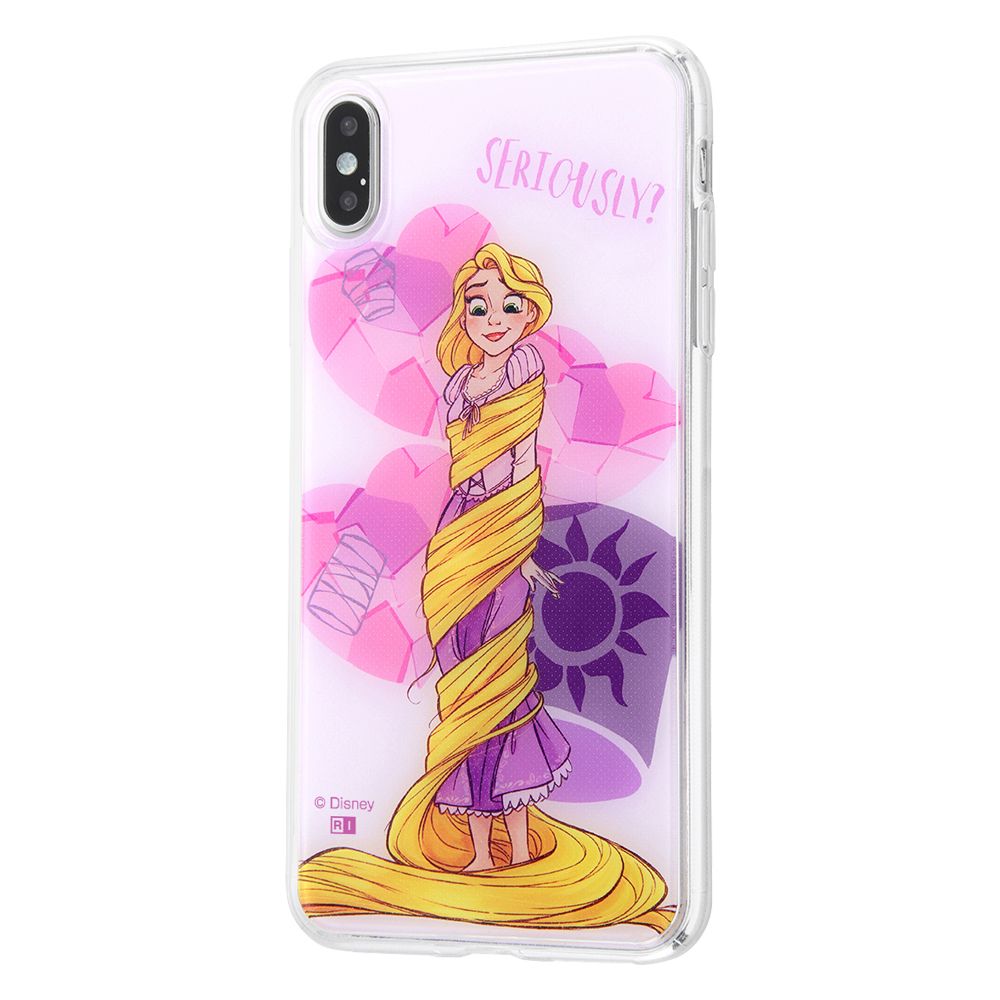 公式 ショップディズニー Iphone Xs Max ディズニー キャラクター Tpuケース 背面パネル 塔の上のラプンツェル Seriously 受注生産