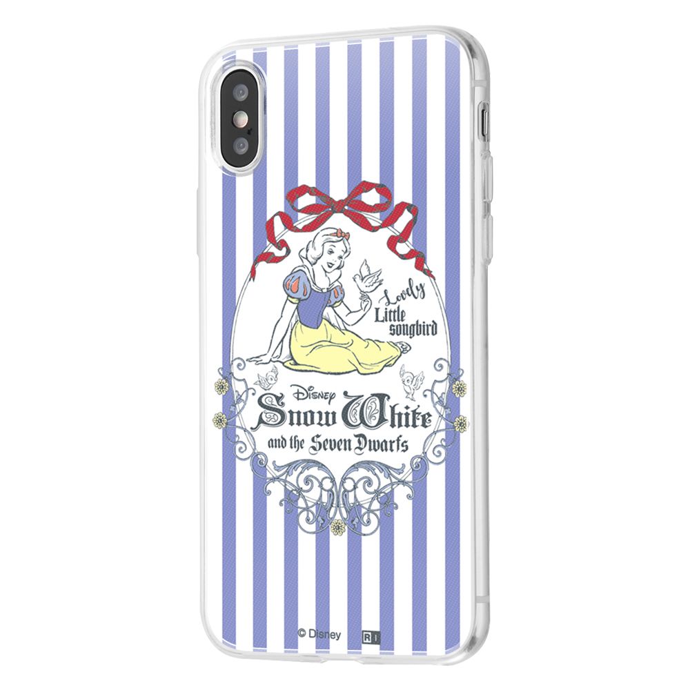 公式 ショップディズニー Iphone Xs X ディズニーキャラクター Tpuケース 背面パネル 白雪姫 かわいい小鳥 受注生産