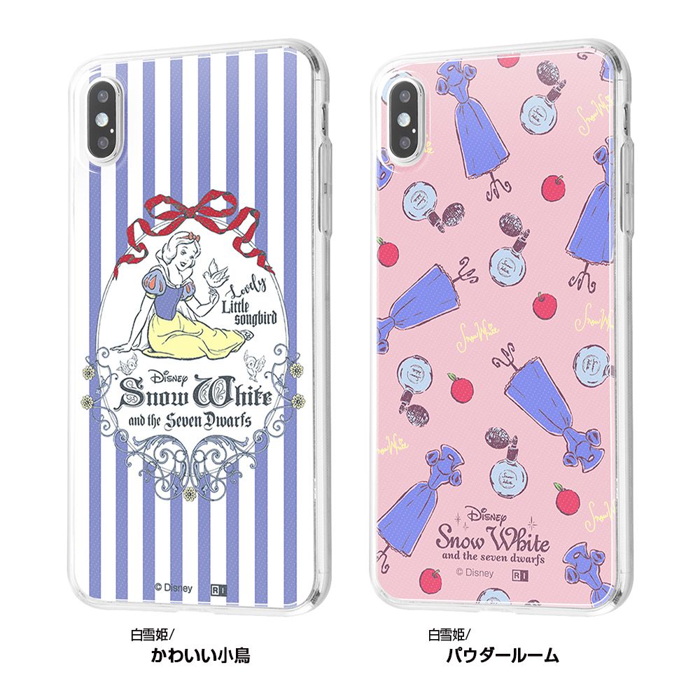 公式 ショップディズニー Iphone Xs Max ディズニーキャラクター Tpuケース 背面パネル 白雪姫 パウダールーム 受注生産