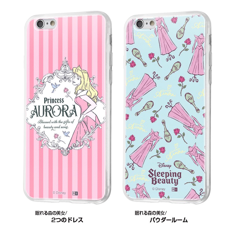 公式 ショップディズニー Iphone 6s 6 ディズニーキャラクター Tpuケース 背面パネル 眠れる森の美女 2つのドレス 受注生産