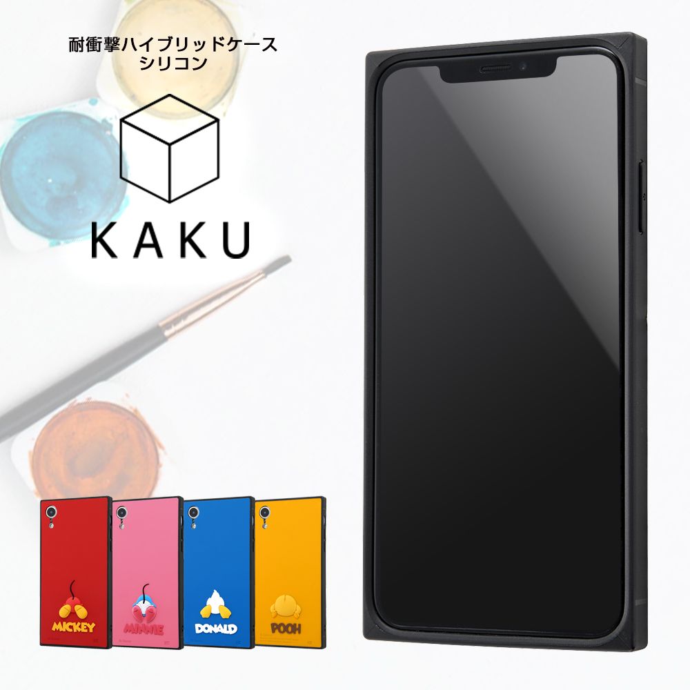 公式 ショップディズニー Iphone Xr ディズニーキャラクター 耐衝撃ハイブリッド シリコン Kaku ミッキー