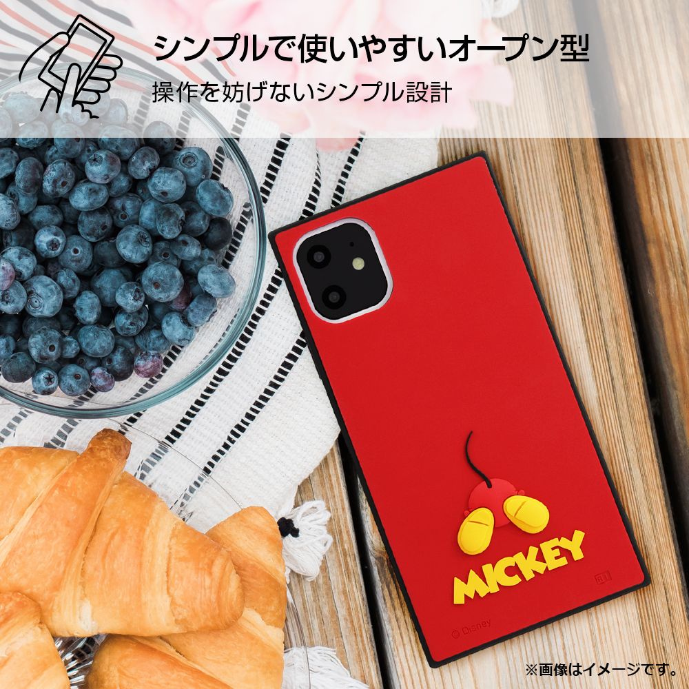 公式 ショップディズニー Iphone 11 ディズニーキャラクター 耐衝撃ハイブリッドケース シリコン Kaku ミッキー