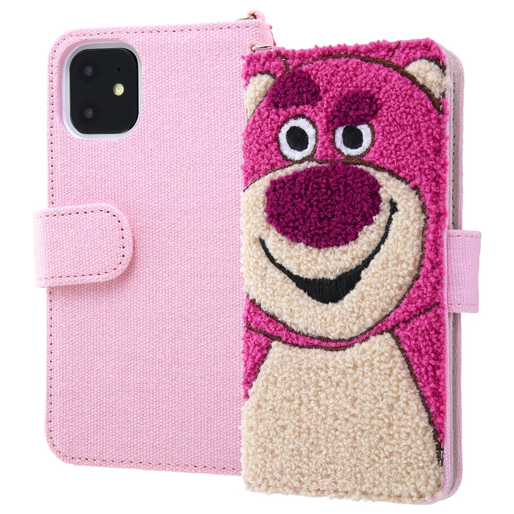 公式 ショップディズニー Iphone 11 ディズニー ピクサーキャラクター 手帳型ケース サガラ刺繍 トイ ストーリー ロッツォ