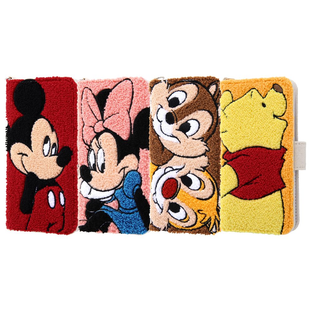 公式 ショップディズニー Iphone 11 Pro ディズニーキャラクター 手帳型ケース サガラ刺繍 プー