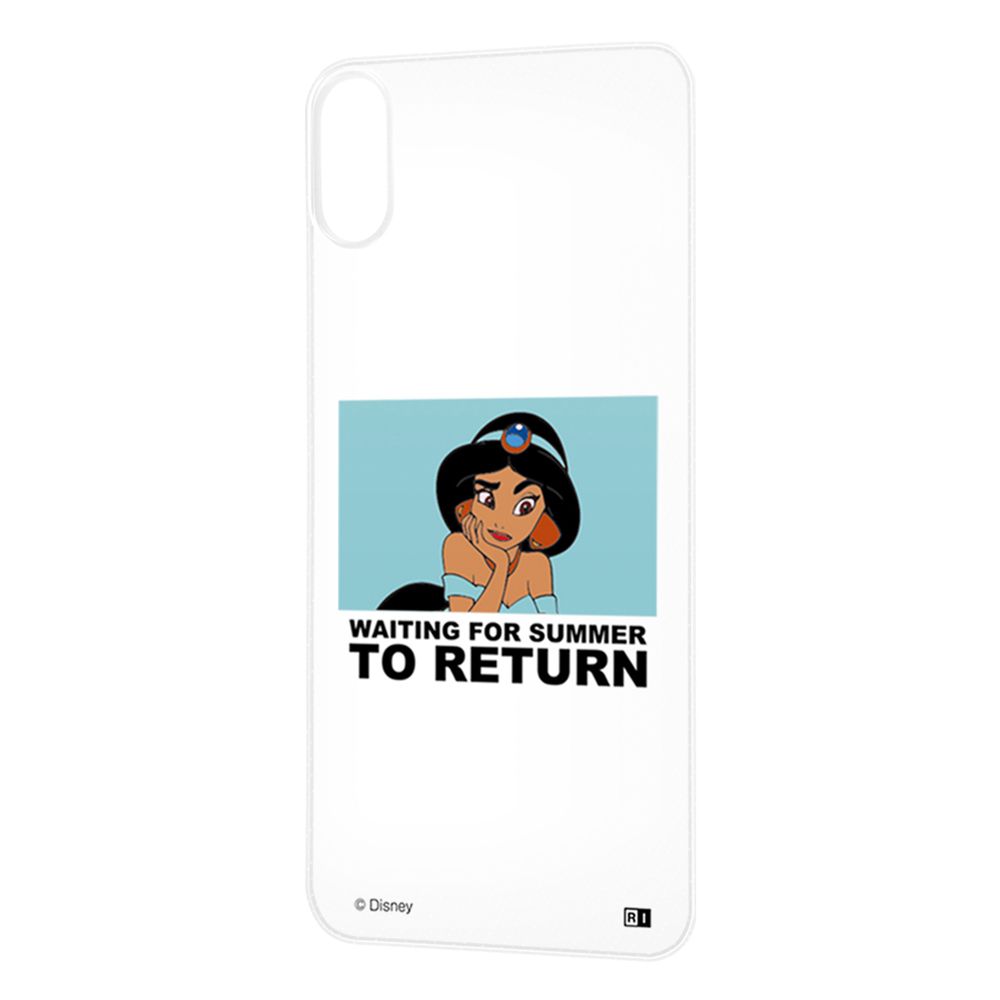 公式 ショップディズニー Iphone Xr ディズニーキャラクター 背面パネル ジャスミン Clair 01 受注生産