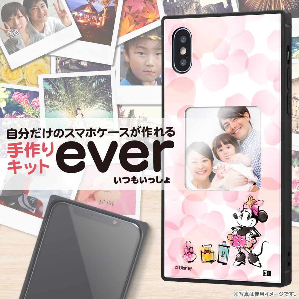 公式 ショップディズニー Iphone Xs X ディズニーキャラクター スマホケースフレームキット Ever ミニーマウス メモリー 01 受注生産