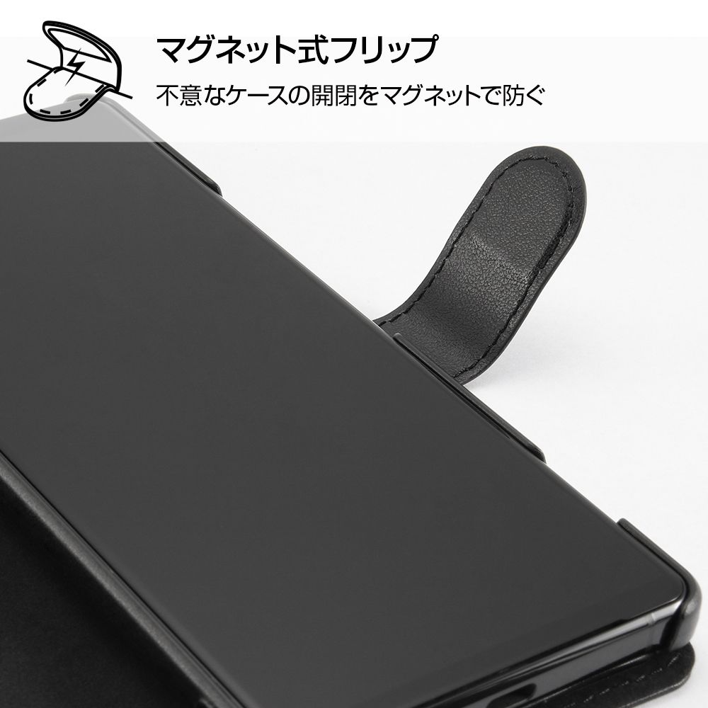 Xperia 1 II 『ディズニーキャラクター』/手帳型アートケース マグネット/ミッキーマウス_025