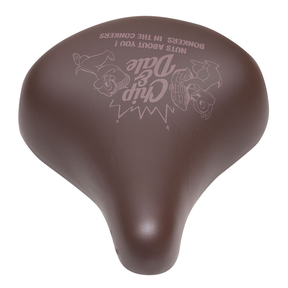 サドルカバー のび～るチャリCAP　ディズニー チップ＆デールナッツ大好き 一般サドル用 WD-063