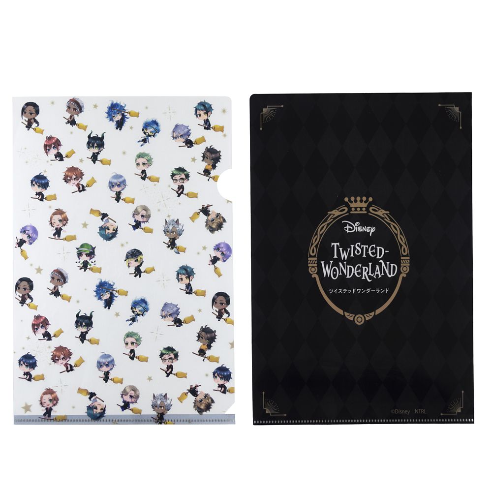 公式 ショップディズニー ツイステッドワンダーランド 飛行術クリアファイルコレクションvol 1 コンプリートbox