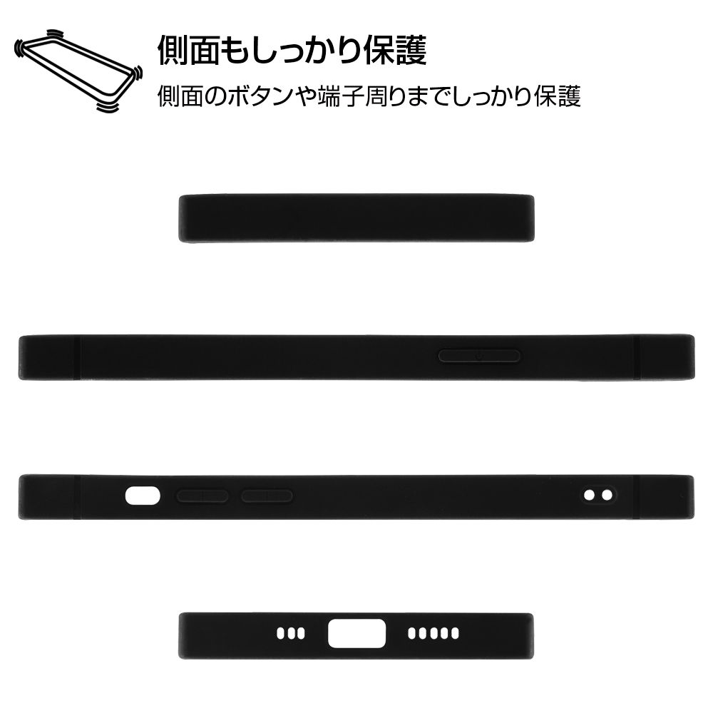 iPhone 12 ／ 12 Pro 『ディズニーキャラクター』／耐衝撃オープンレザーケース KAKU／『ドナルドダック』