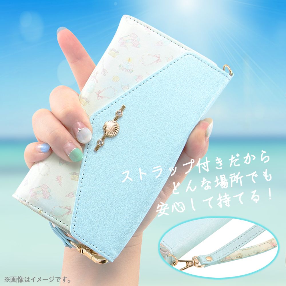 公式 ショップディズニー Iphone 12 12 Pro ディズニーキャラクタープリンセス 手帳型レザーケース Collet チャーム ストラップ付 ラプンツェル