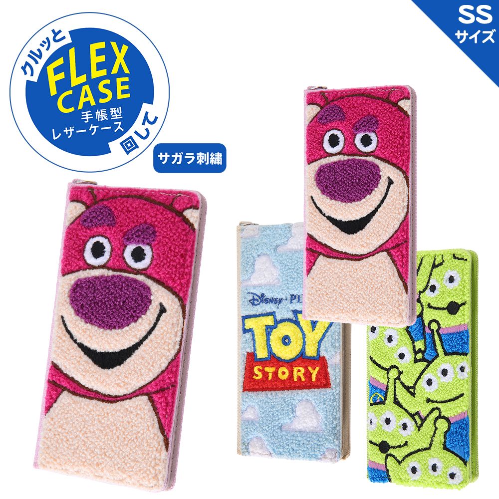 公式 ショップディズニー Iphone 12 Mini ディズニー ピクサーキャラクター 手帳型 Flex Case サガラ刺繍 トイ ストーリー ロッツォ