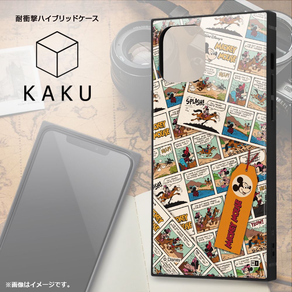 公式 ショップディズニー Iphone 12 12 Pro ディズニーキャラクター 耐衝撃ハイブリッドケース Kaku ミニーマウス Comic 受注生産