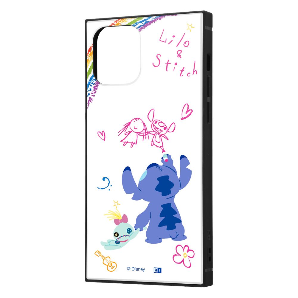 公式 ショップディズニー Iphone 12 12 Pro ディズニーキャラクター 耐衝撃ハイブリッドケース Kaku リロ スティッチ 落書き 受注生産