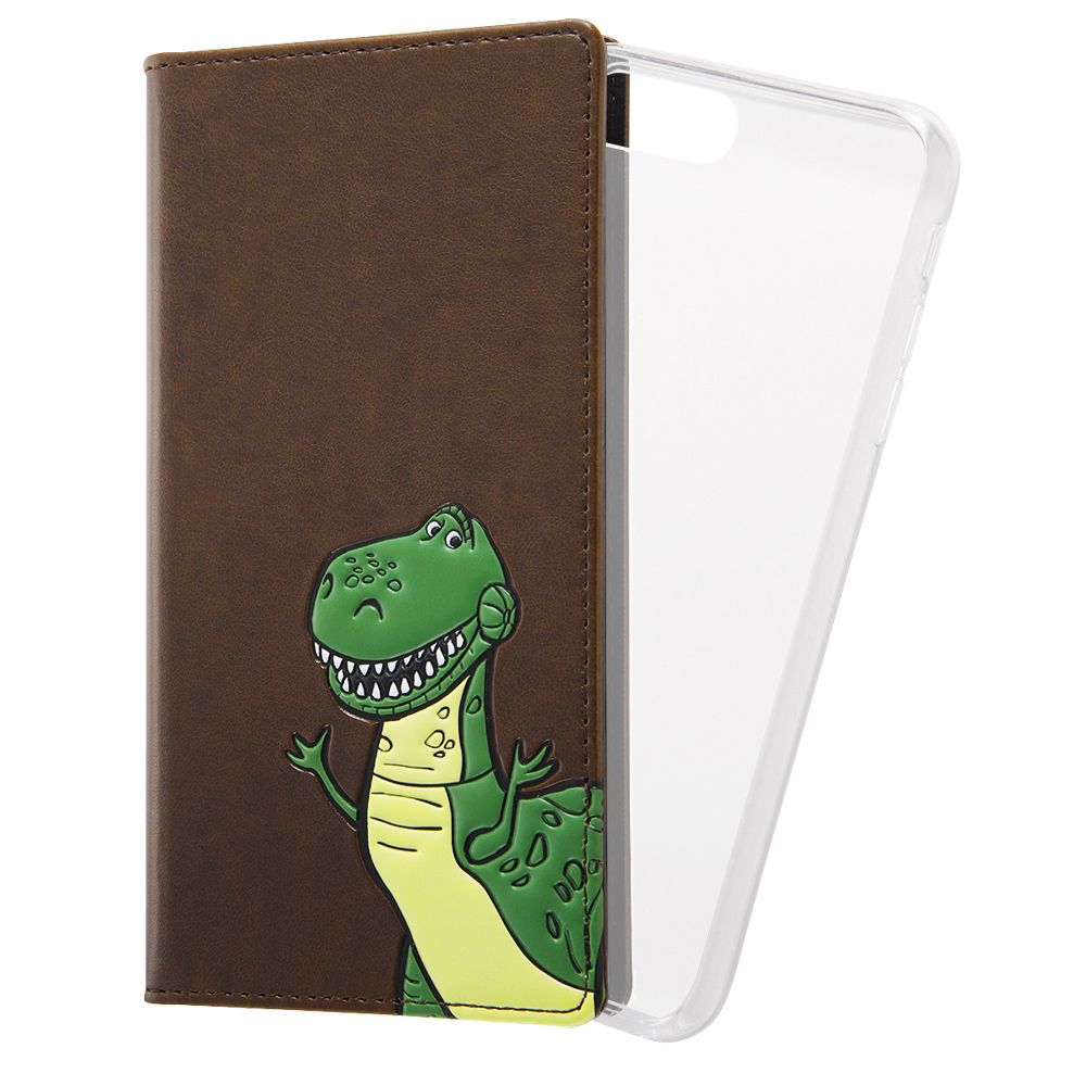 公式 ショップディズニー Iphone 8 Plus 7 Plus用 ディズニー ピクサーキャラクター カホゴな手帳型ケース Flex ポップアップ レックス セット商品