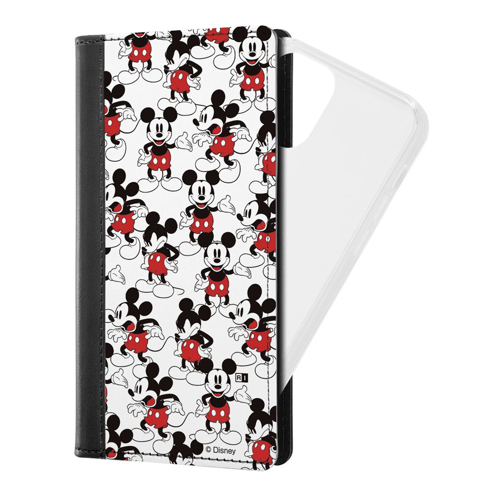 公式 ショップディズニー Iphone 12 12 Pro ディズニーキャラクター 手帳型 Flex Case バイカラー01 M ディズニーキャラクター 総柄 01 受注生産
