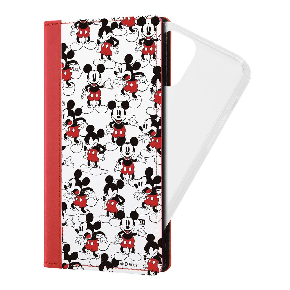 公式 ショップディズニー Iphone 12 12 Pro ディズニーキャラクター 手帳型 Flex Case バイカラー01 M ディズニーキャラクター 総柄 02 受注生産