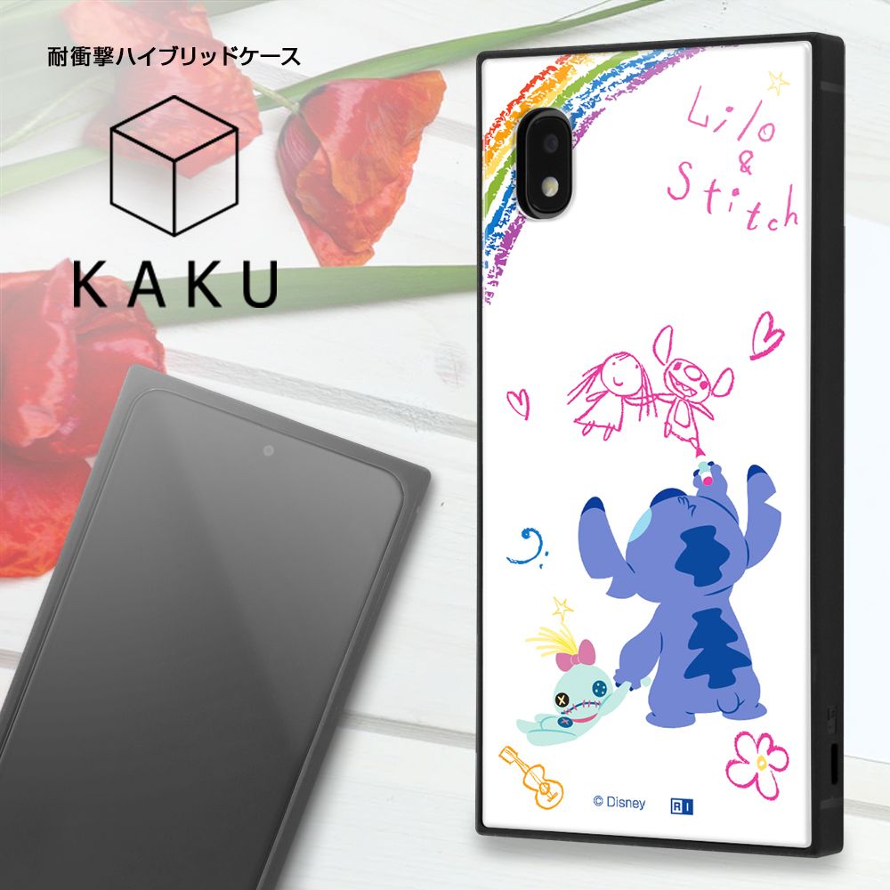 公式 ショップディズニー Galaxy 1 0 ディズニーキャラクター 耐衝撃ハイブリッドケース Kaku リロ スティッチ 落書き 受注生産