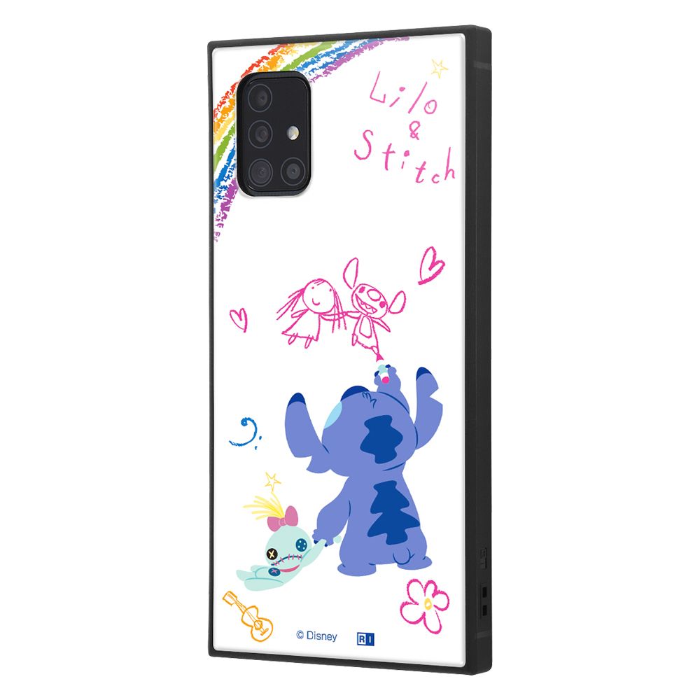 【公式】ディズニーストア.jp | Galaxy A51 5G ／『ディズニーキャラクター』／耐衝撃ハイブリッドケース  KAKU／『リロ＆スティッチ／落書き』【受注生産】