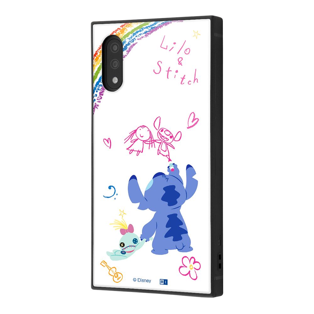 公式 ショップディズニー Xperia Ace Ii ディズニーキャラクター 耐衝撃ハイブリッドケース Kaku リロ スティッチ 落書き 受注生産