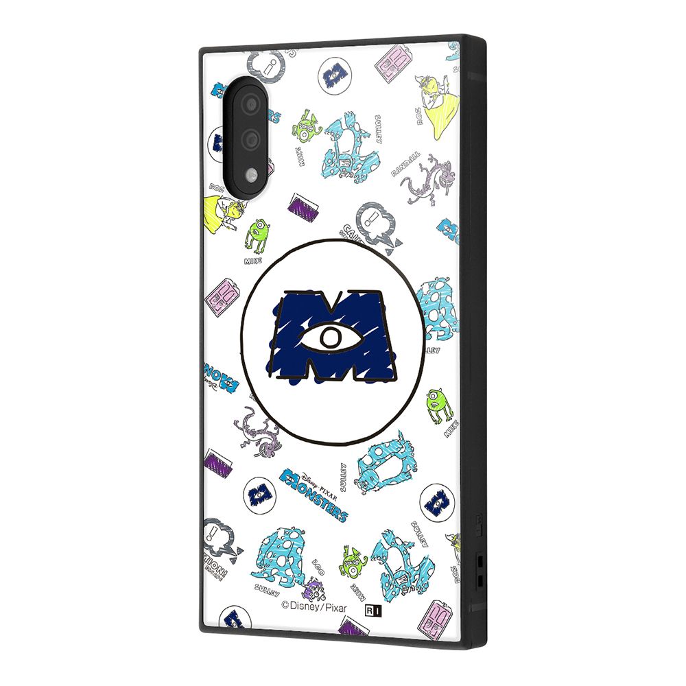 公式 ショップディズニー Xperia Ace Ii ディズニー ピクサーキャラクター 耐衝撃ハイブリッドケース Kaku モンスターズ インク 総柄 01 受注生産
