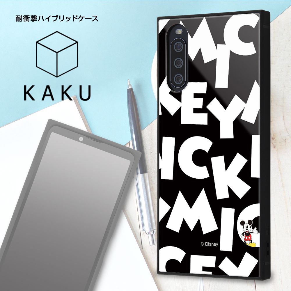 公式 ショップディズニー Xperia 10 Iii ディズニーキャラクター 耐衝撃ハイブリッドケース Kaku ミッキーマウス I Am 受注生産