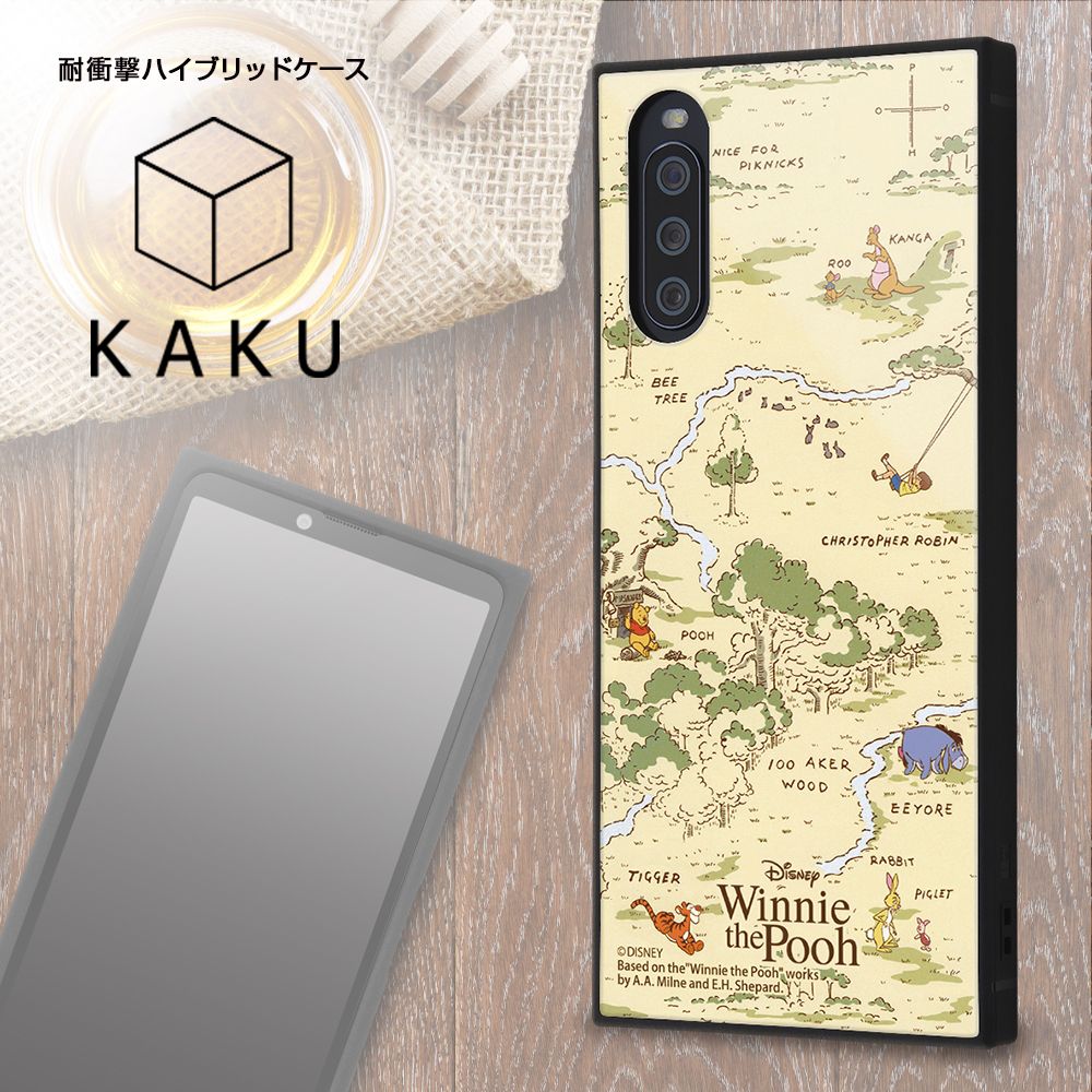 公式 ショップディズニー Xperia 10 Iii ディズニーキャラクター 耐衝撃ハイブリッドケース Kaku くまのプーさん Philosophy 受注生産