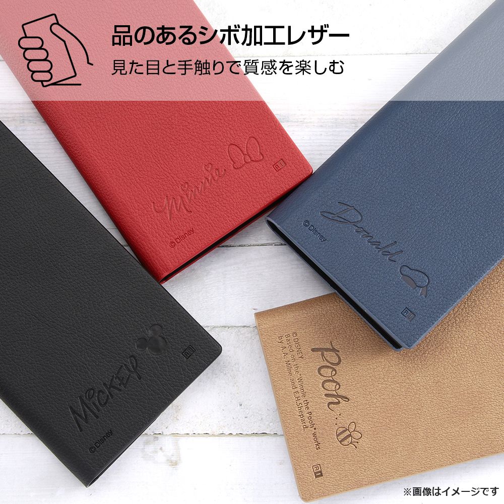 公式 ショップディズニー Arrows Be4 Plus ディズニーキャラクター 耐衝撃 手帳型レザーケース サイドマグネット ミッキーマウス