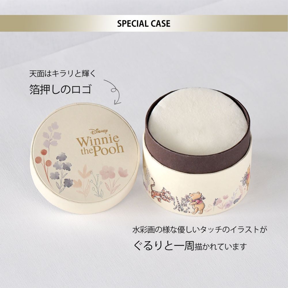 【WEB限定品】くまのプーさん シルバー ピアス ピンクゴールド