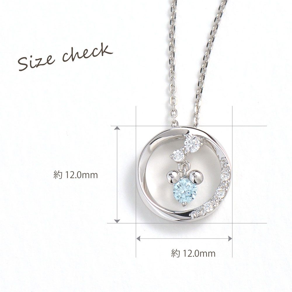 【送料無料】ミッキーマウス ミッキー ペンダント シルバー