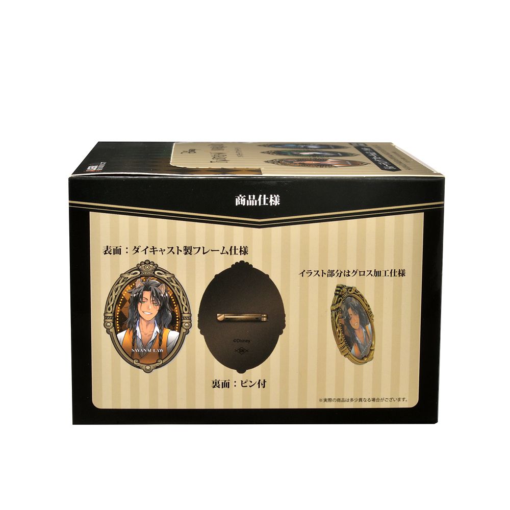 公式 ショップディズニー ディズニー ツイステッドワンダーランド トレーディングブローチ Vol 3 コンプリートbox