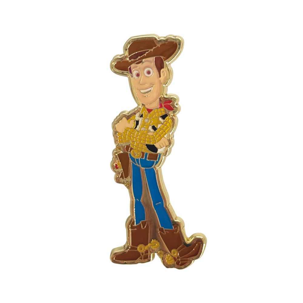 飾れるピンズ　TOY STORY　ウッディ