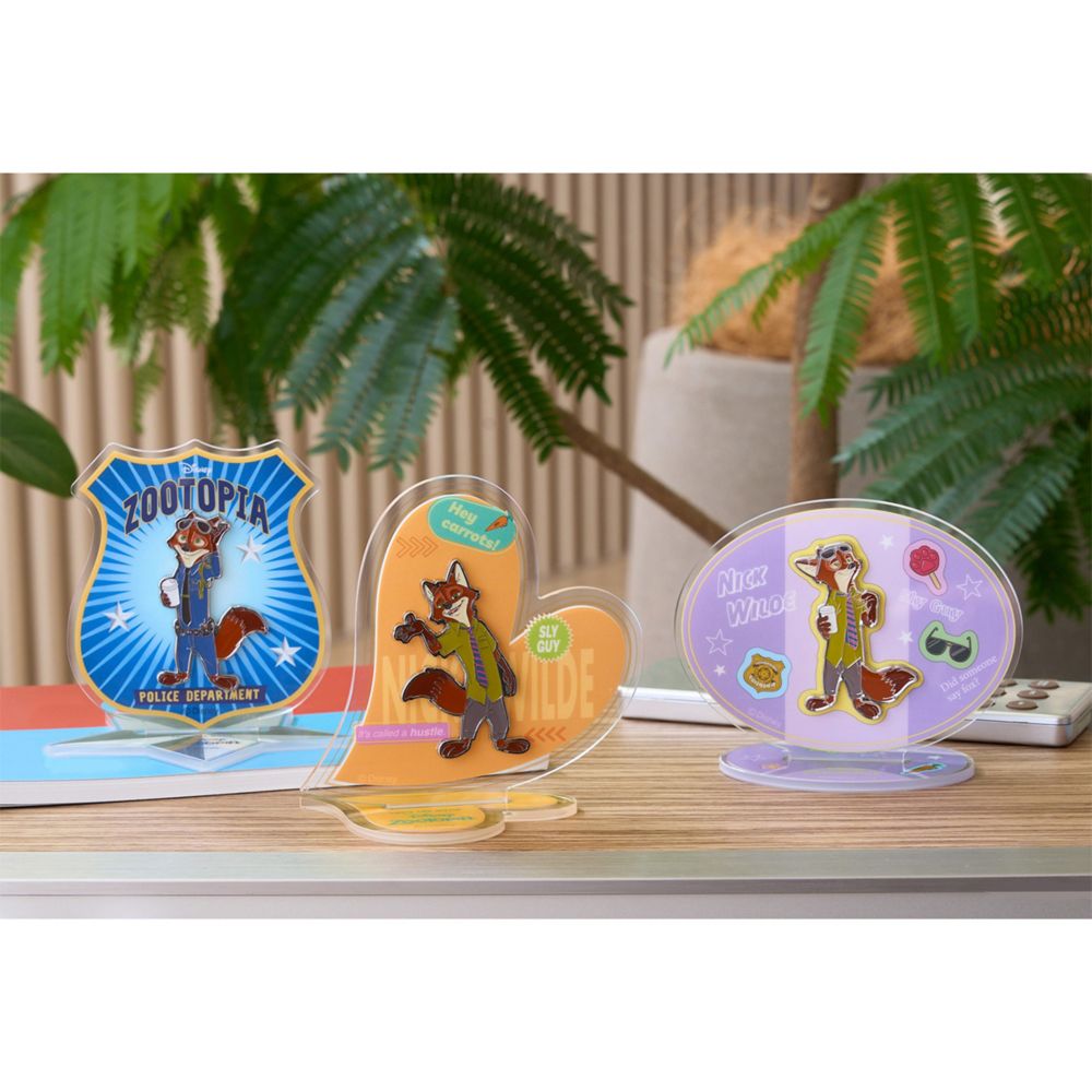 飾れるピンズ　ズートピア　ニック A