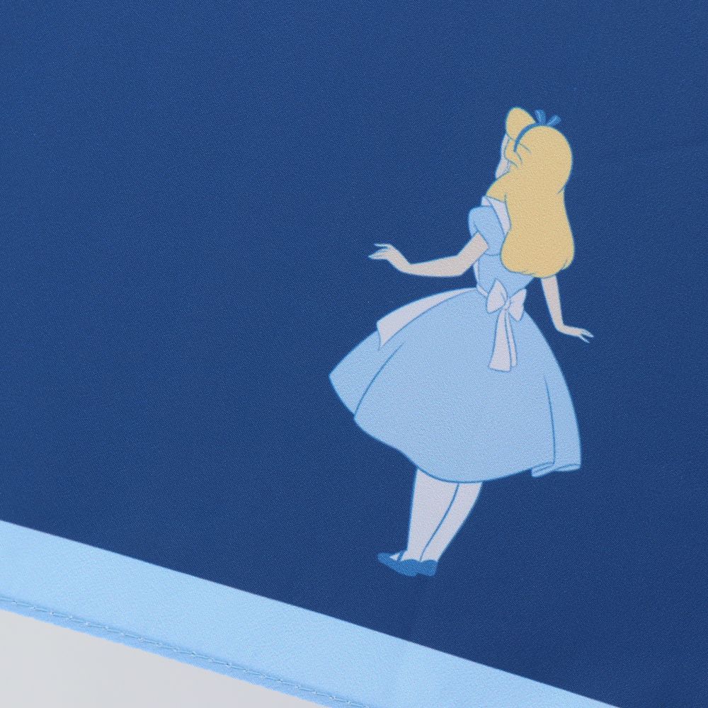 公式 ショップディズニー Plus Anq プラスアンク ふしぎの国のアリス デザイン 折りたたみ傘 婦人用 数量限定