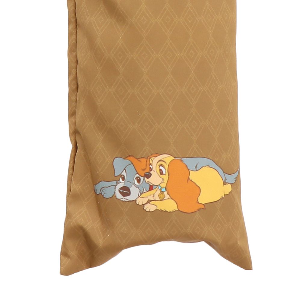 公式 ショップディズニー Plus Anq プラスアンク わんわん物語 デザイン 折りたたみ傘 婦人用 数量限定