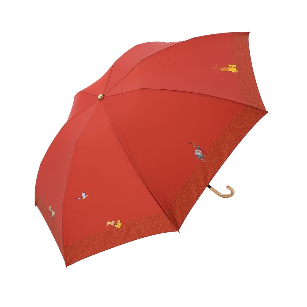 公式 ショップディズニー Plus Anq プラスアンク ライオン キング デザイン 折りたたみ傘 婦人用 数量限定