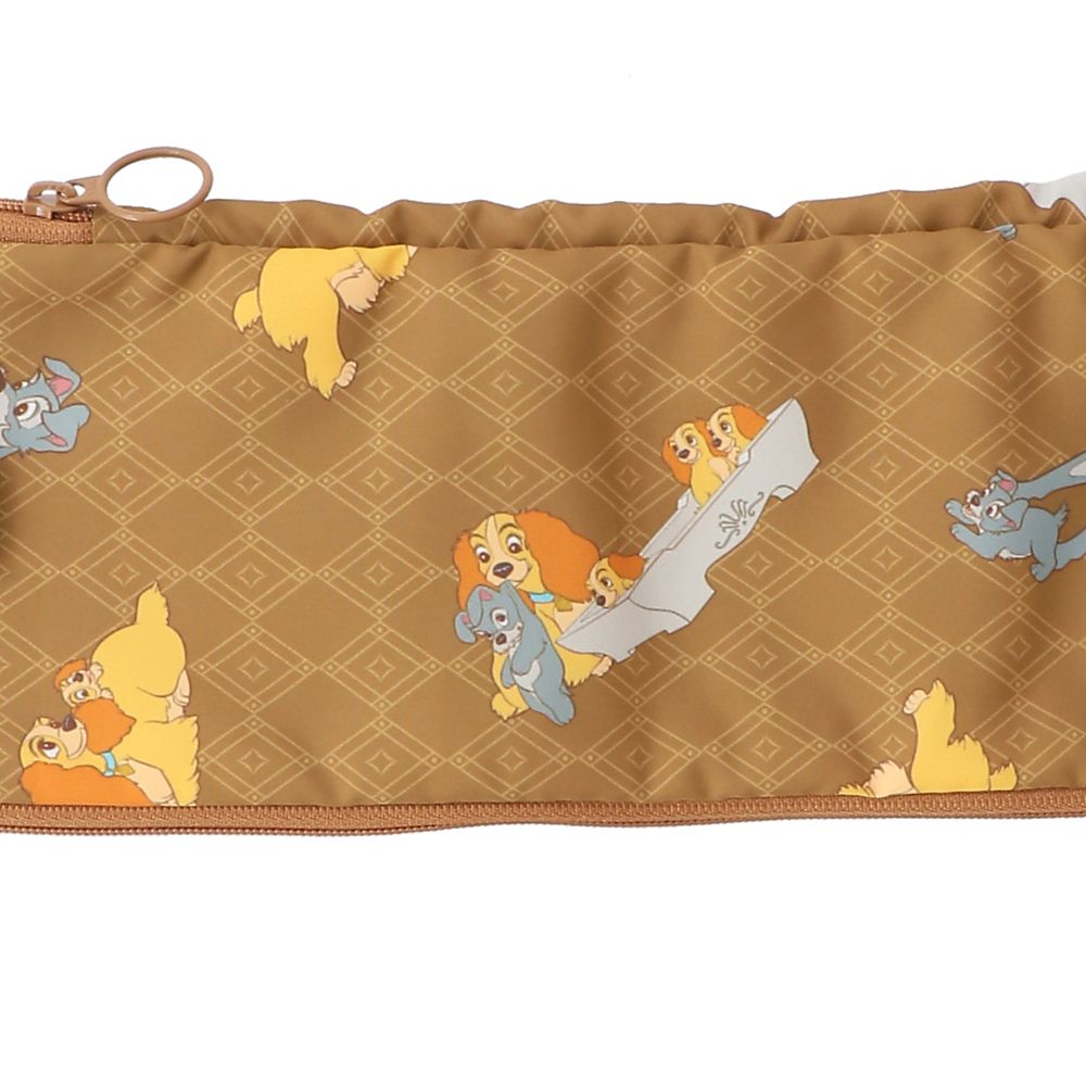 公式 ショップディズニー Plus Anq プラスアンク わんわん物語 デザイン 傘ケース 折りたたみ傘用 婦人用 数量限定