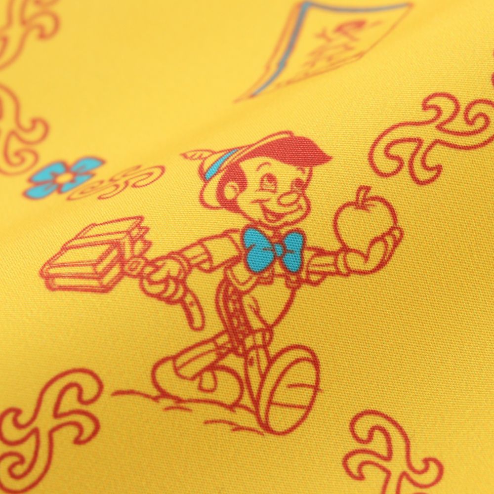 Plus Anq(プラスアンク) 『ピノキオ』デザイン 巾着 大小２枚組 婦人用 【数量限定】