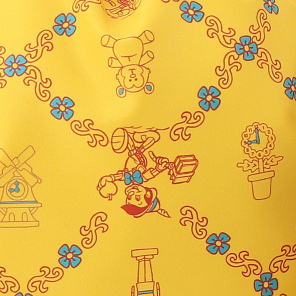 Plus Anq(プラスアンク) 『ピノキオ』デザイン 巾着 大小２枚組 婦人用 【数量限定】