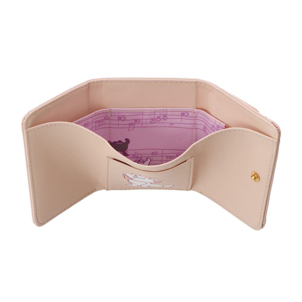 Plus Anq(プラスアンク) 『おしゃれキャット』デザイン 三つ折り財布 ウォレット 婦人用【数量限定】