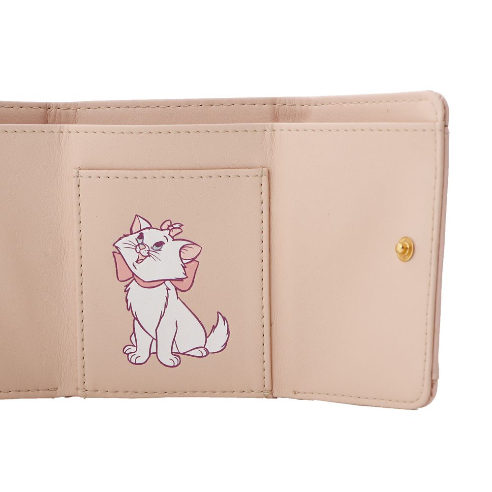 Plus Anq(プラスアンク) 『おしゃれキャット』デザイン 三つ折り財布 ウォレット 婦人用【数量限定】